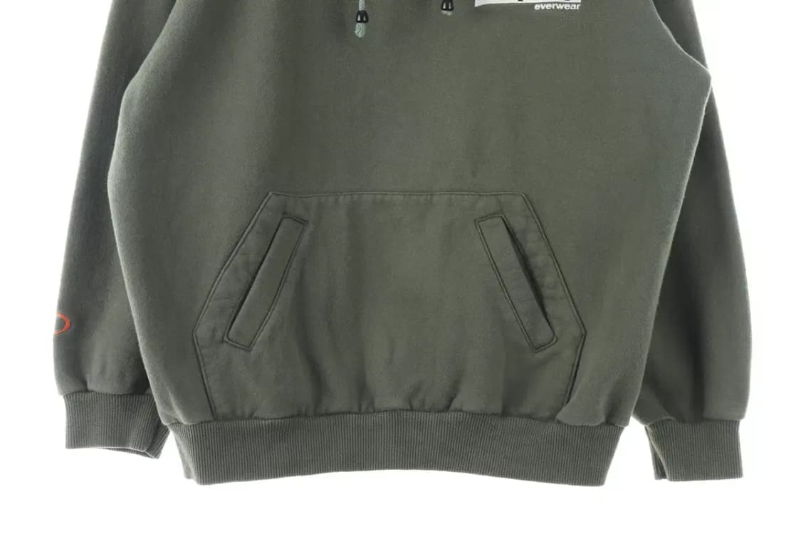 (XL) 브랜드빈티지 후드티셔츠 카키 기모 올드스쿨-FF0B 상품이미지4