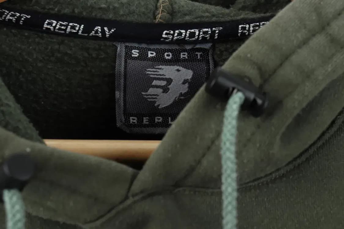 (XL) 브랜드빈티지 후드티셔츠 카키 기모 올드스쿨-FF0B 상품이미지5