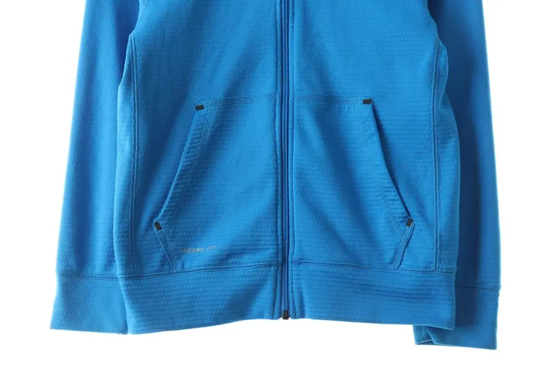 W(L) 나이키 후드집업 블루 올드스쿨 슬림핏 한정판-FFA9 상품이미지4