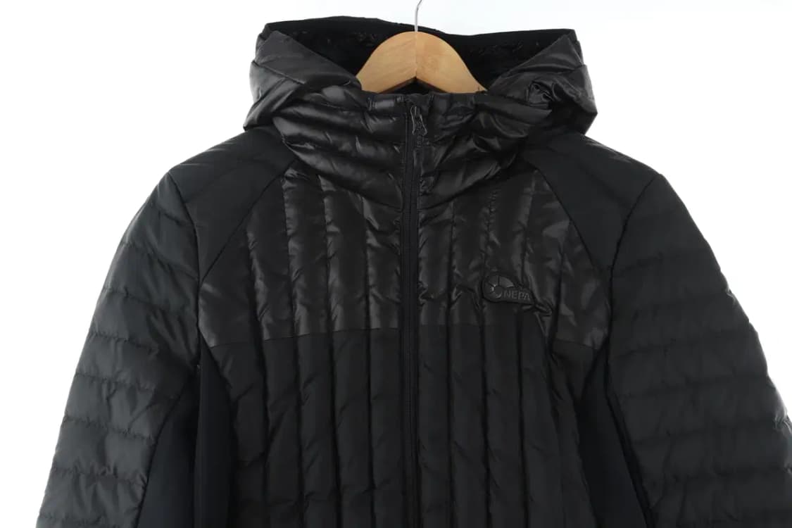 (XL) 네파 패딩 점퍼자켓 블랙 경량 올드스쿨-10080 상품이미지3