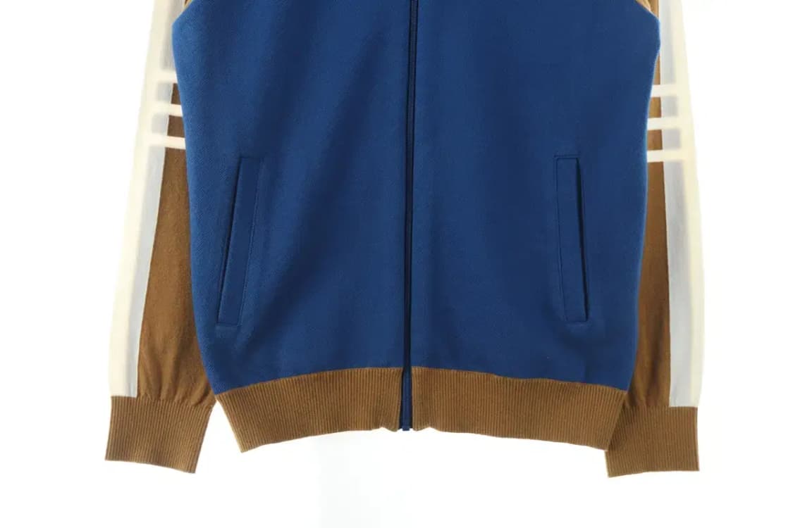 (L) 르꼬끄 니트집업 컬러믹스 올드스쿨-1016D 상품이미지4