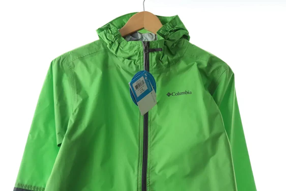 W(L) 컬럼비아 집업 바람막이 점퍼자켓 새상품 그린 한정판-102CE 상품이미지3