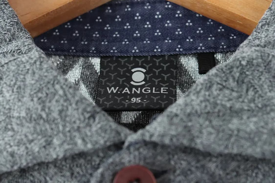 (M) 와이드앵글 카라 긴팔티셔츠 그레이 골프 한정판-10461 상품이미지5