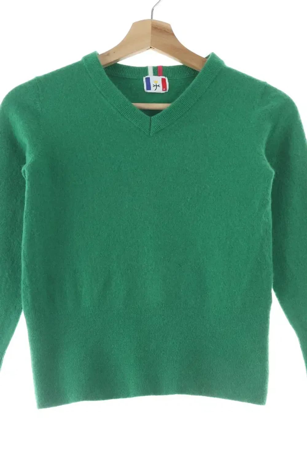 W(M) 까스텔바작 니트 그린 골프 캐시미어-10B38 상품이미지1