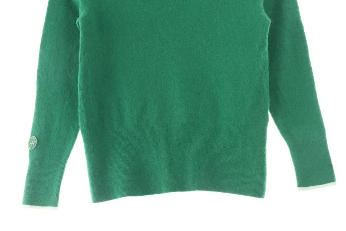 W(M) 까스텔바작 니트 그린 골프 캐시미어-10B38 상품이미지3