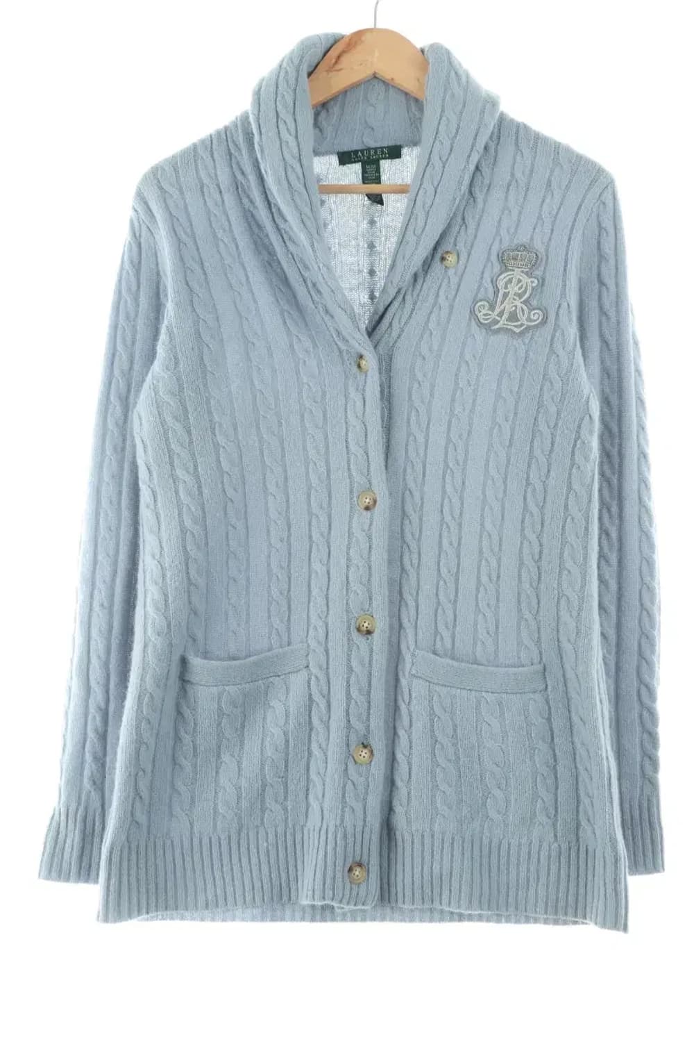 W(M) 폴로 랄프로렌 니트집업 연블루 케이블 가디건-10C69 상품이미지1