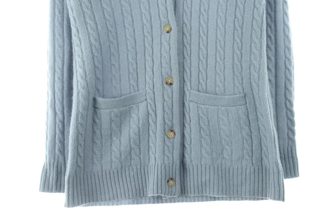 W(M) 폴로 랄프로렌 니트집업 연블루 케이블 가디건-10C69 상품이미지4