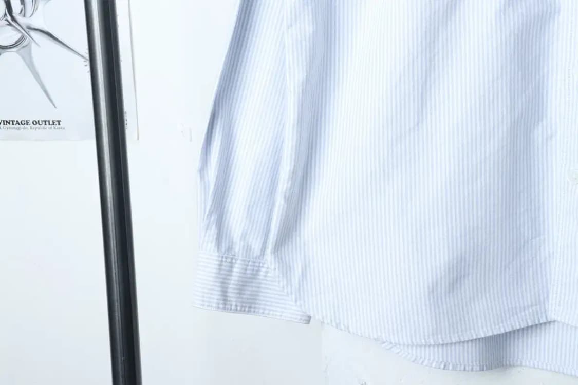 (L) 리 셔츠 남방 스트라이프 로고 한정판-1216F 상품이미지4