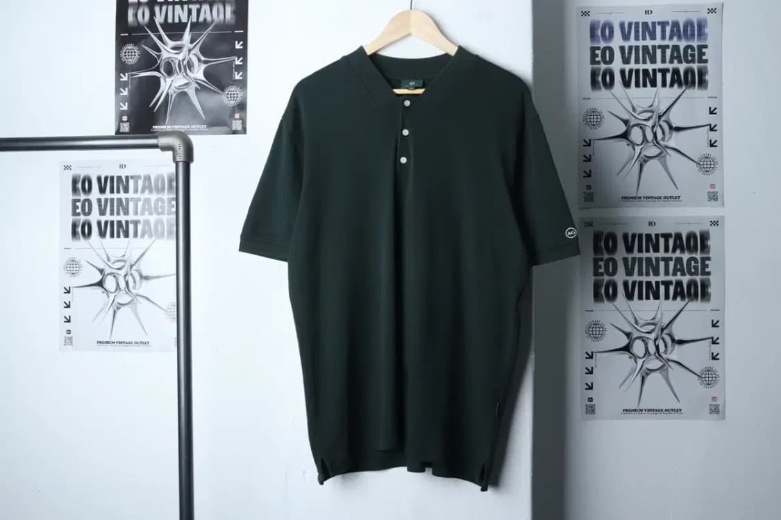(XL) 브랜드빈티지 반팔 티셔츠 그린 한정판-12B42 상품이미지2