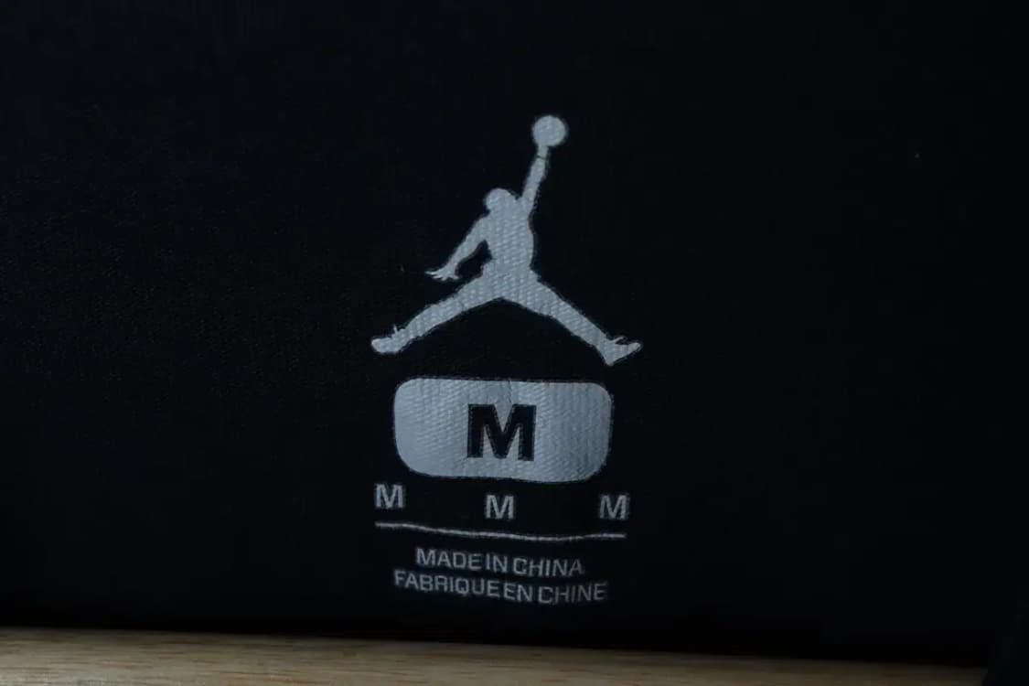 (M) 조던 반팔 티셔츠 빅로고 블랙 한정판-12E23 상품이미지6