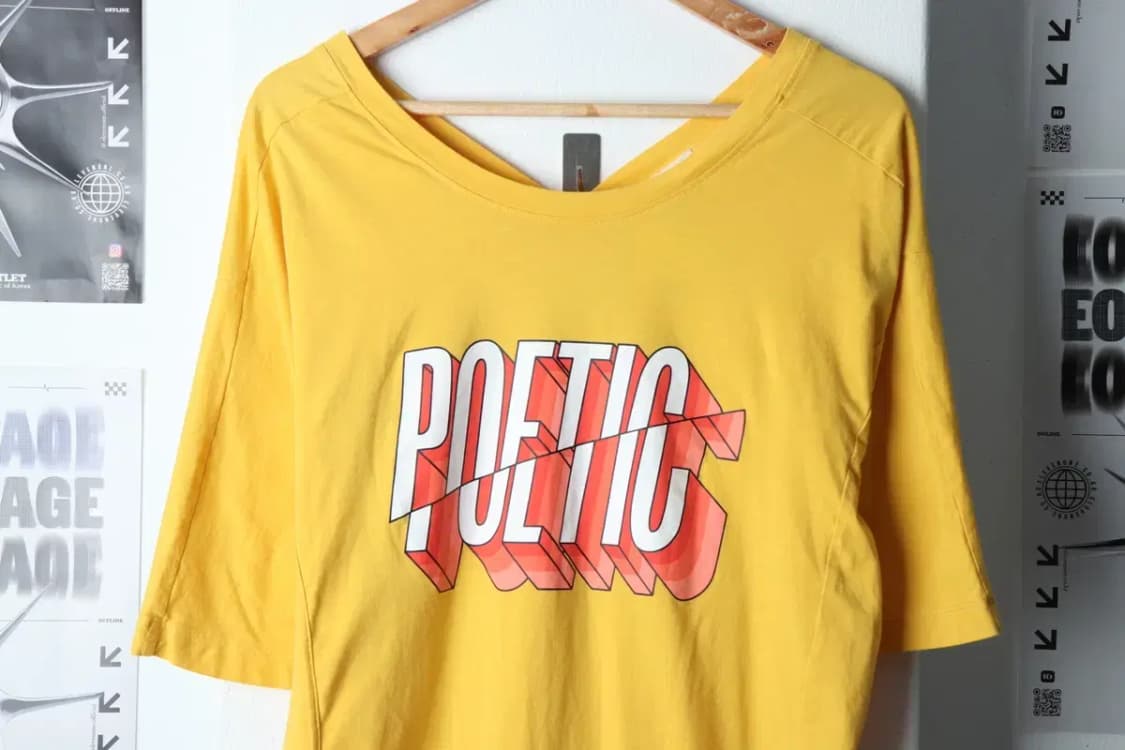 W(S) 브랜드빈티지 반팔 티셔츠 쥬시주디 노랑 한정판-132E8 상품이미지3