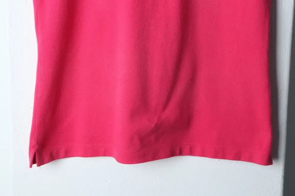W(XL) 라코스테 반팔 카라 티셔츠 민소매 핑크 한정판-13383 상품이미지4