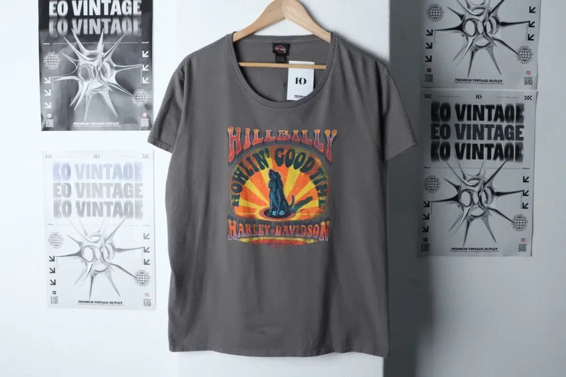 (2XL) 할리데이비슨 반팔 티셔츠 빅사이즈 ' 로고-13414 상품이미지2