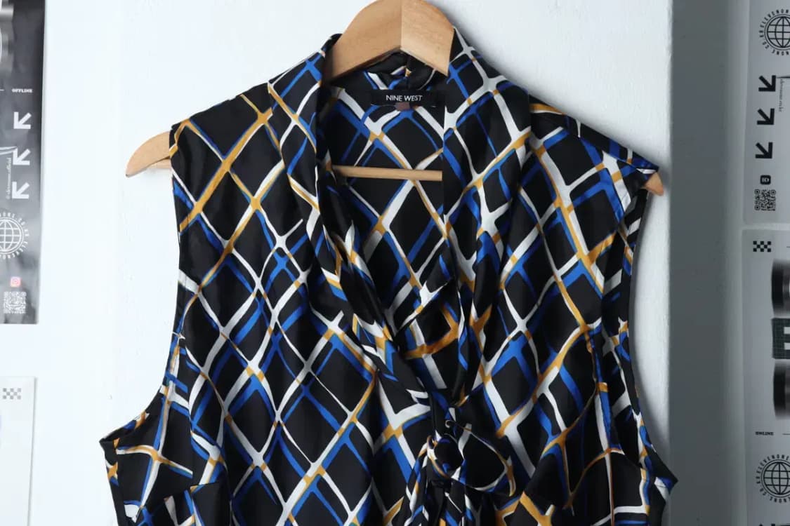 W(L-XL) 브랜드빈티지 반팔 티셔츠 블라우스 민소매 나시-134F4 상품이미지3