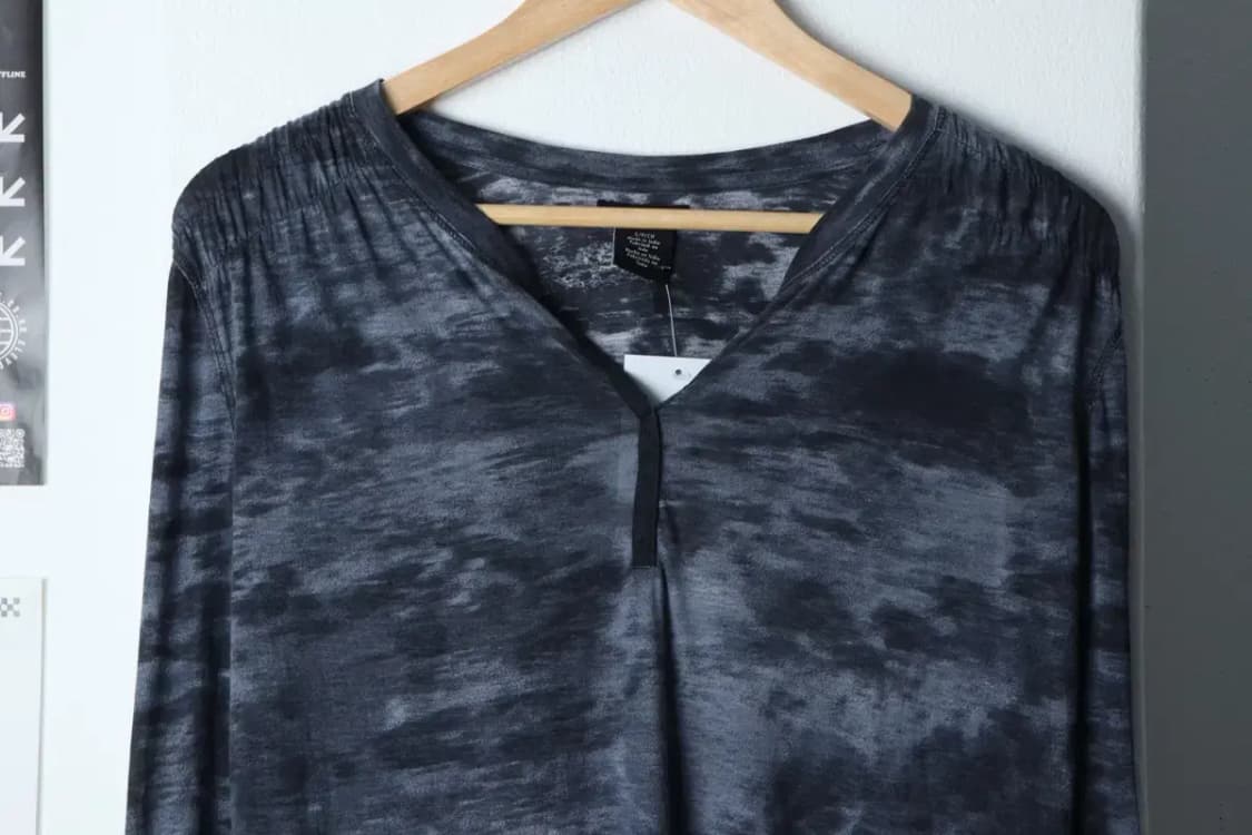 W(S) 캘빈클라인 긴팔티셔츠 패턴 그레이 한정판-134FF 상품이미지3