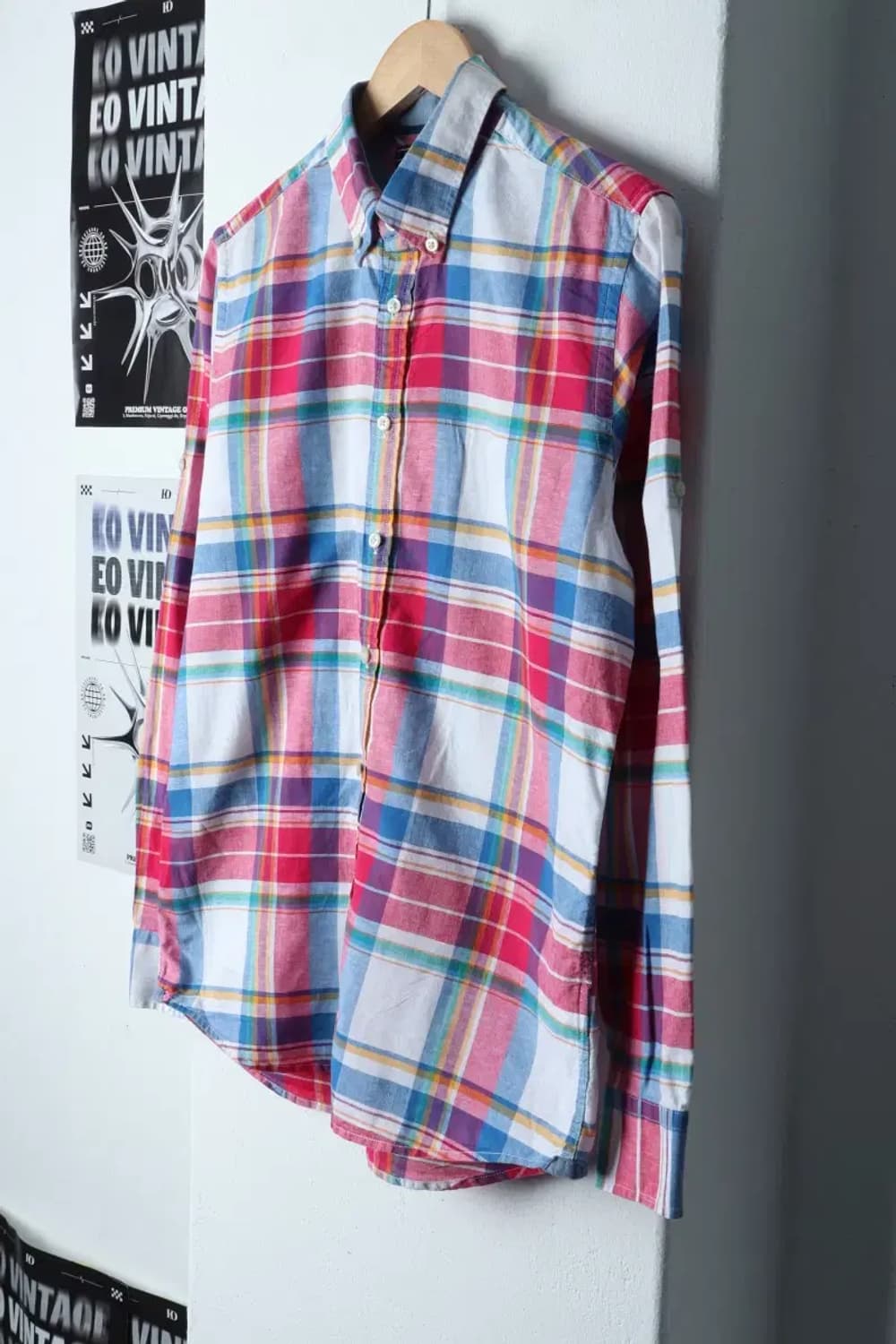 (M) 타미힐피거 셔츠 남방 린넨 마 컬러믹스-1351D 상품이미지1