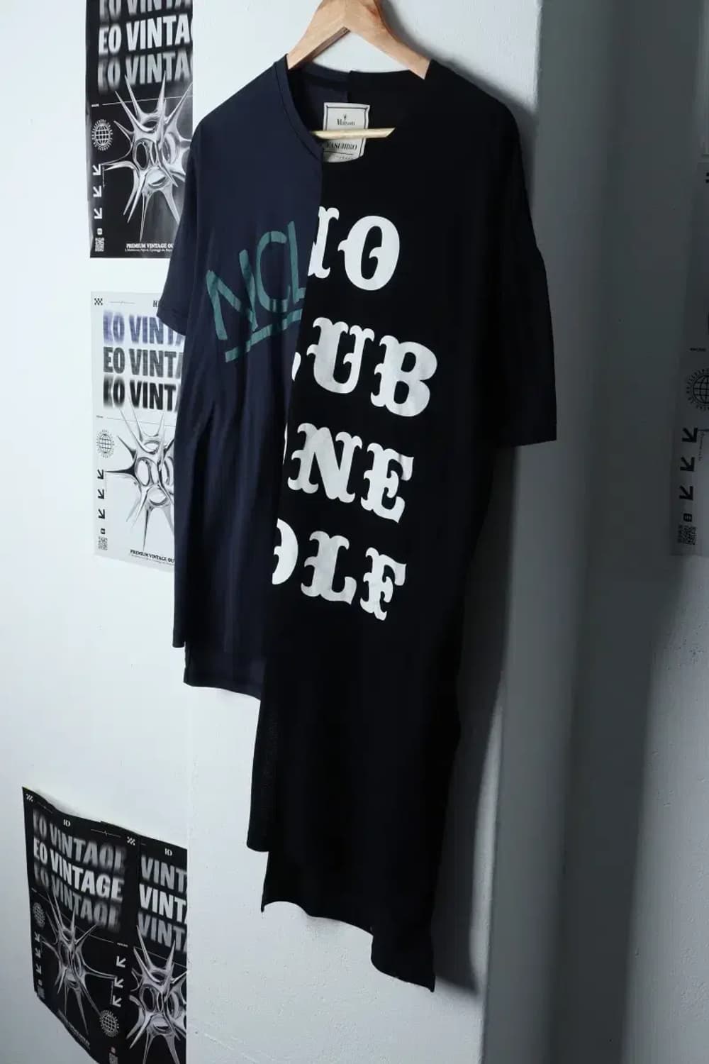W(XS-L) 브랜드빈티지 반팔 티셔츠 미하라야스히로 한정판-13568 상품이미지1