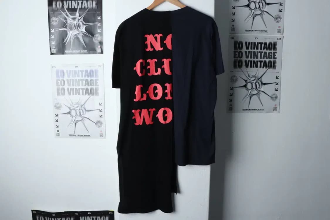 W(XS-L) 브랜드빈티지 반팔 티셔츠 미하라야스히로 한정판-13568 상품이미지5