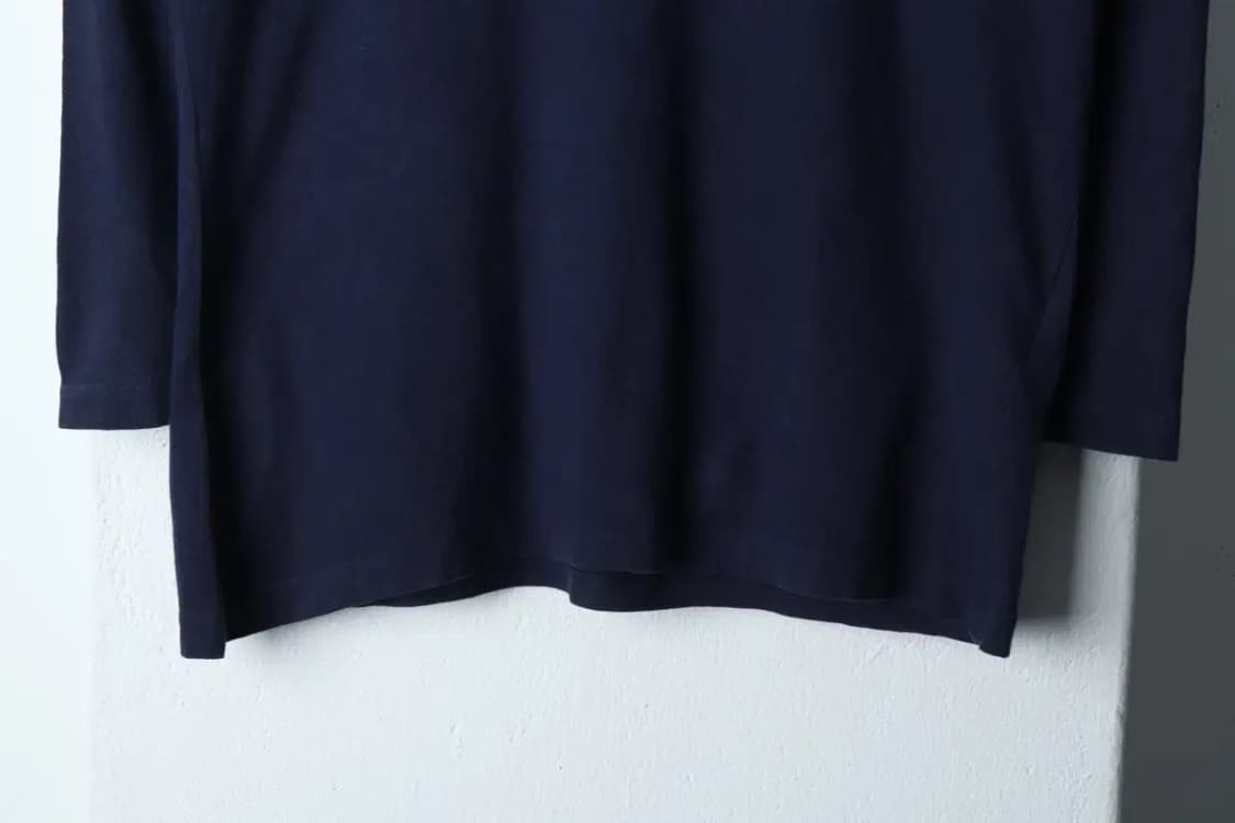 W(S) 폴로 랄프로렌 긴팔티셔츠 브이넥 네이비 포니-1356A 상품이미지4