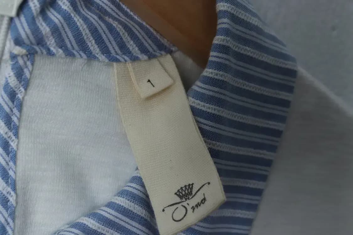 W(S) 브랜드빈티지 카라 긴팔티셔츠 오즈세컨드 한섬-13580 상품이미지6