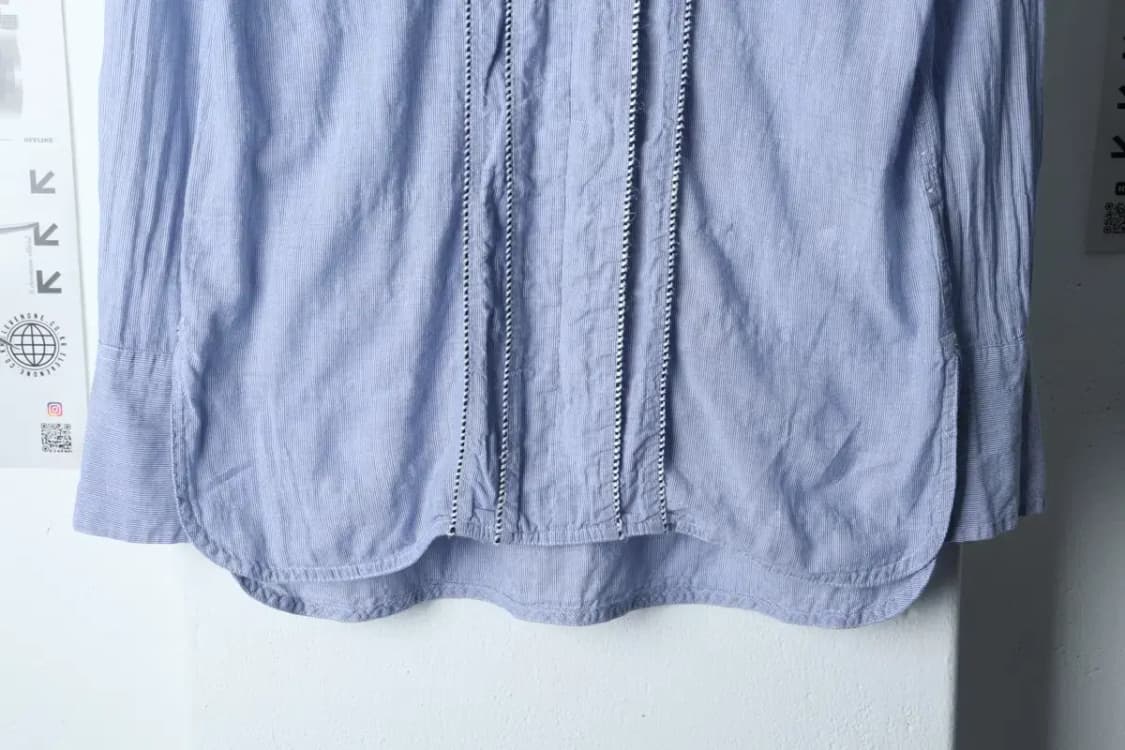W(M) 제이크루 긴팔티셔츠 블루 한정판 블라우스-13583 상품이미지4