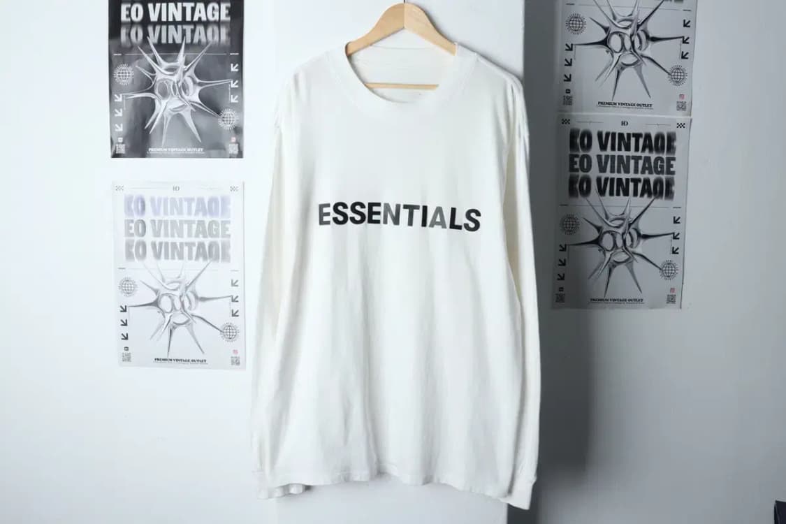 (L-XL) 브랜드빈티지 긴팔티셔츠 피오브갓 에센셜-13584 상품이미지2