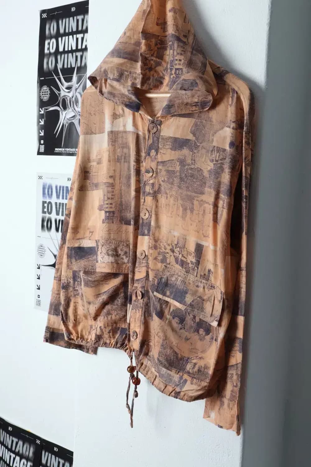 (F) 브랜드빈티지 집업 바람막이 점퍼자켓 미치코런던 한정판-1362E 상품이미지1