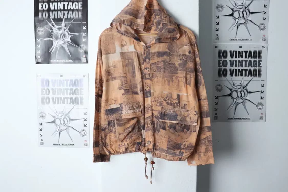 (F) 브랜드빈티지 집업 바람막이 점퍼자켓 미치코런던 한정판-1362E 상품이미지2