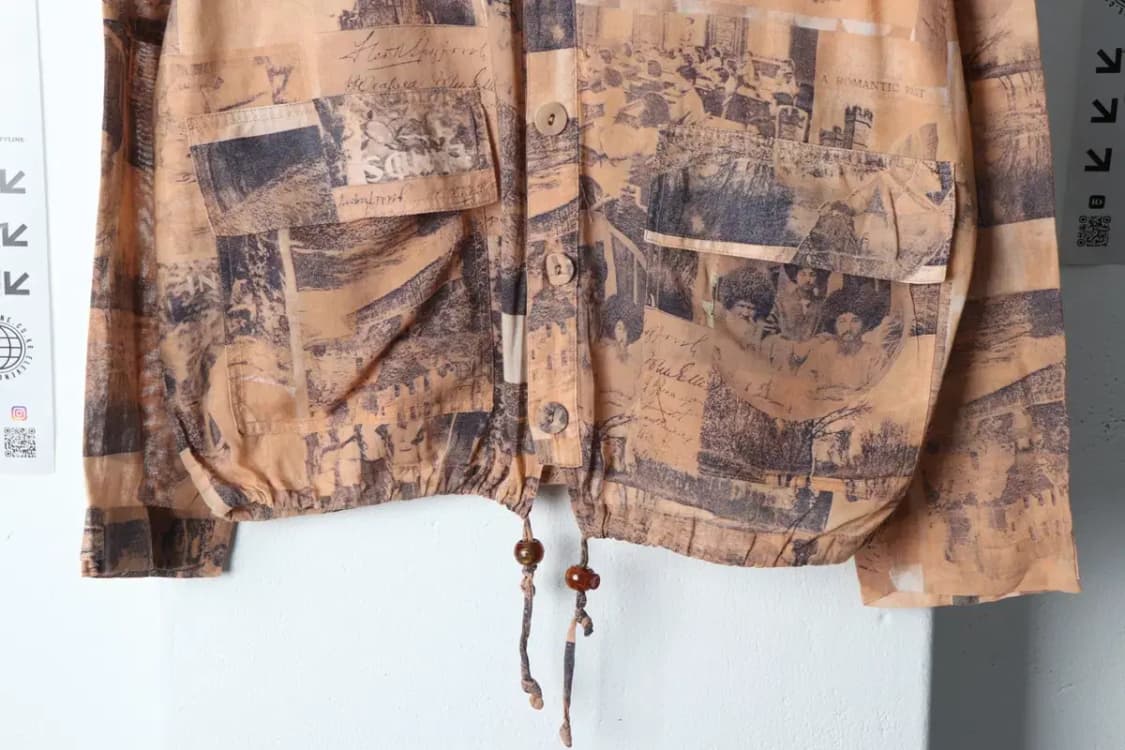 (F) 브랜드빈티지 집업 바람막이 점퍼자켓 미치코런던 한정판-1362E 상품이미지4