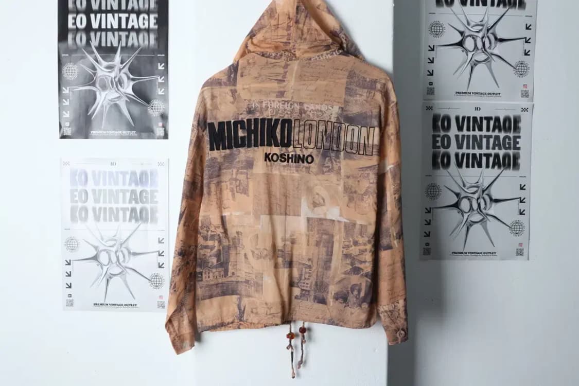 (F) 브랜드빈티지 집업 바람막이 점퍼자켓 미치코런던 한정판-1362E 상품이미지5