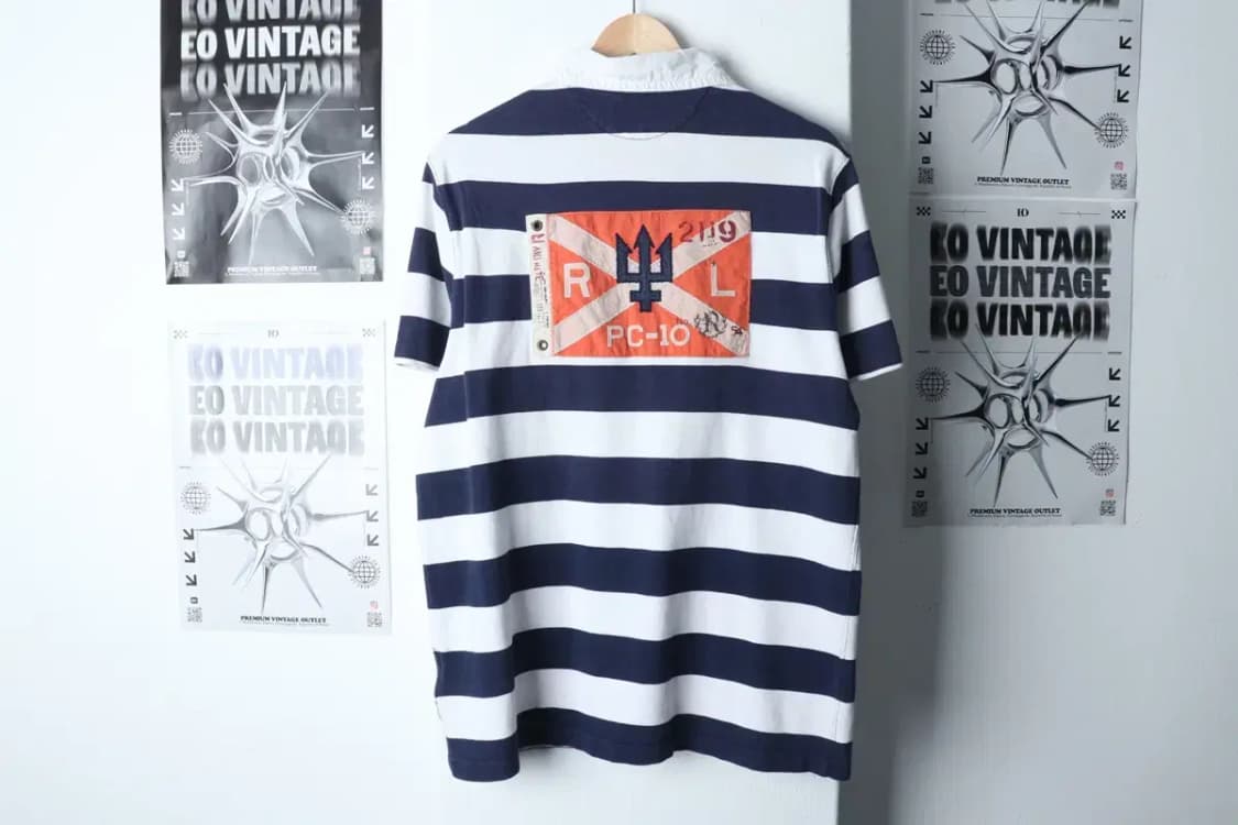 (L-XL) 폴로 랄프로렌 반팔 카라 티셔츠 한정판 럭비-13682 상품이미지5