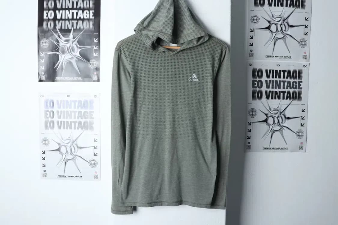 (S) 아디다스 후드티셔츠 기능성 그린 한정판-135AB 상품이미지2