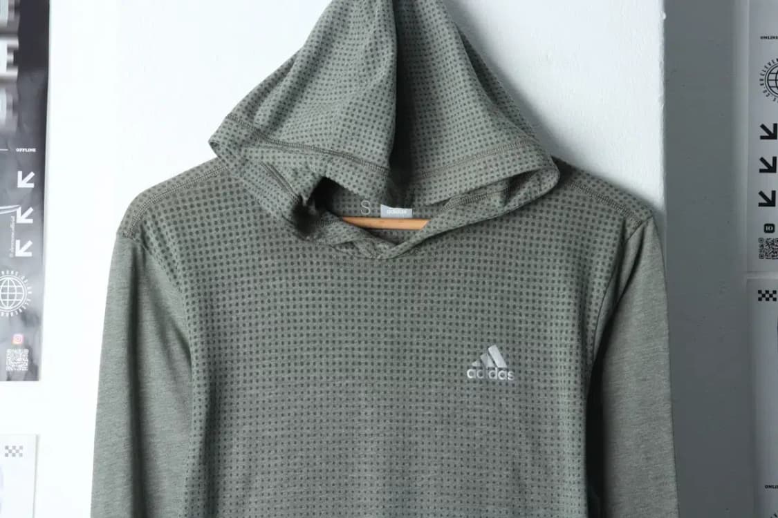 (S) 아디다스 후드티셔츠 기능성 그린 한정판-135AB 상품이미지3