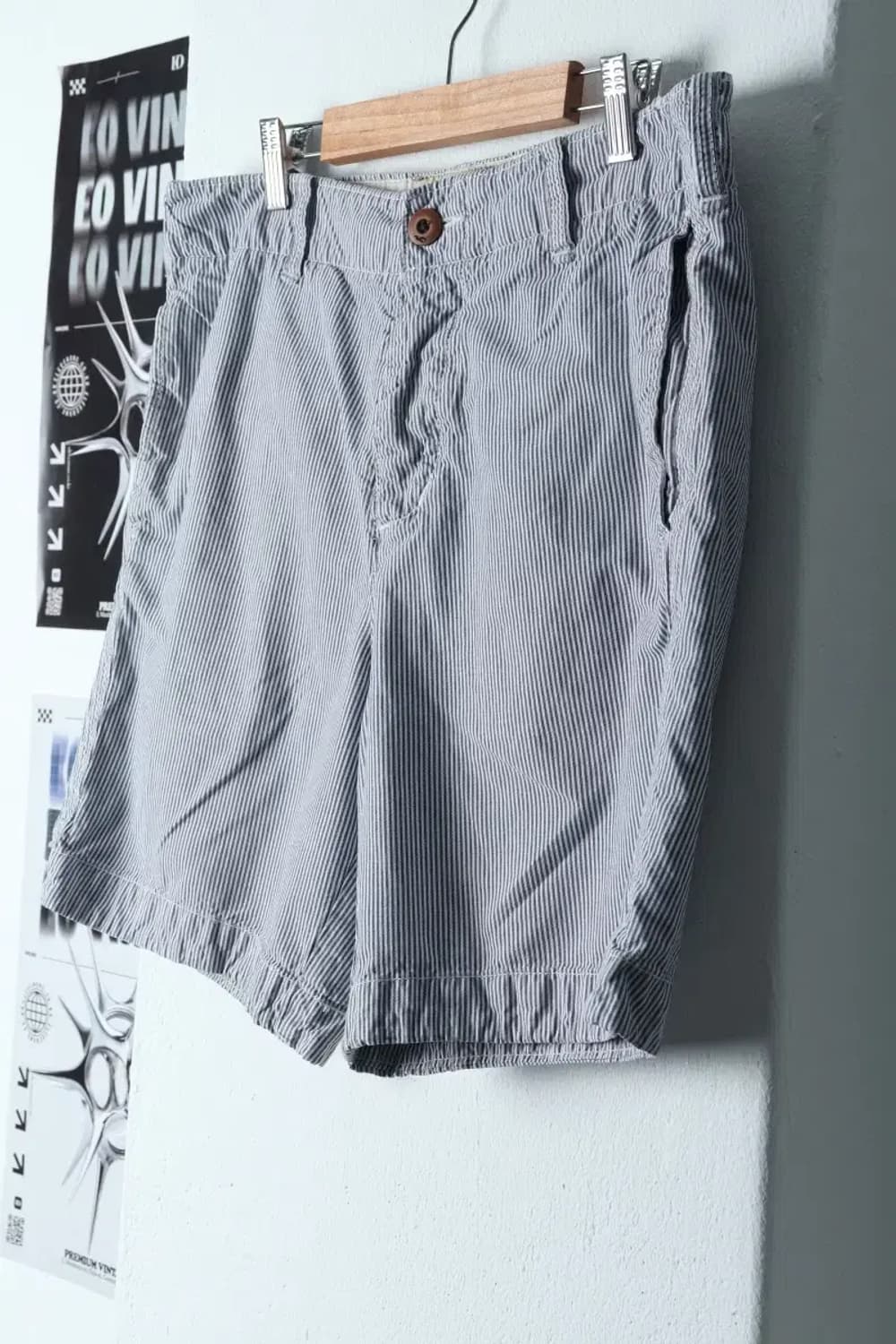 (L-XL) 홀리스터 반바지 팬츠 스트라이프 면-1B9F 상품이미지1
