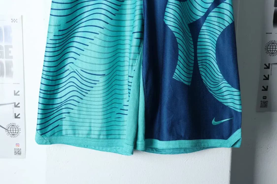(XL-2XL) 나이키 반바지 팬츠 밴딩 블루 올드스쿨-1BA5 상품이미지4