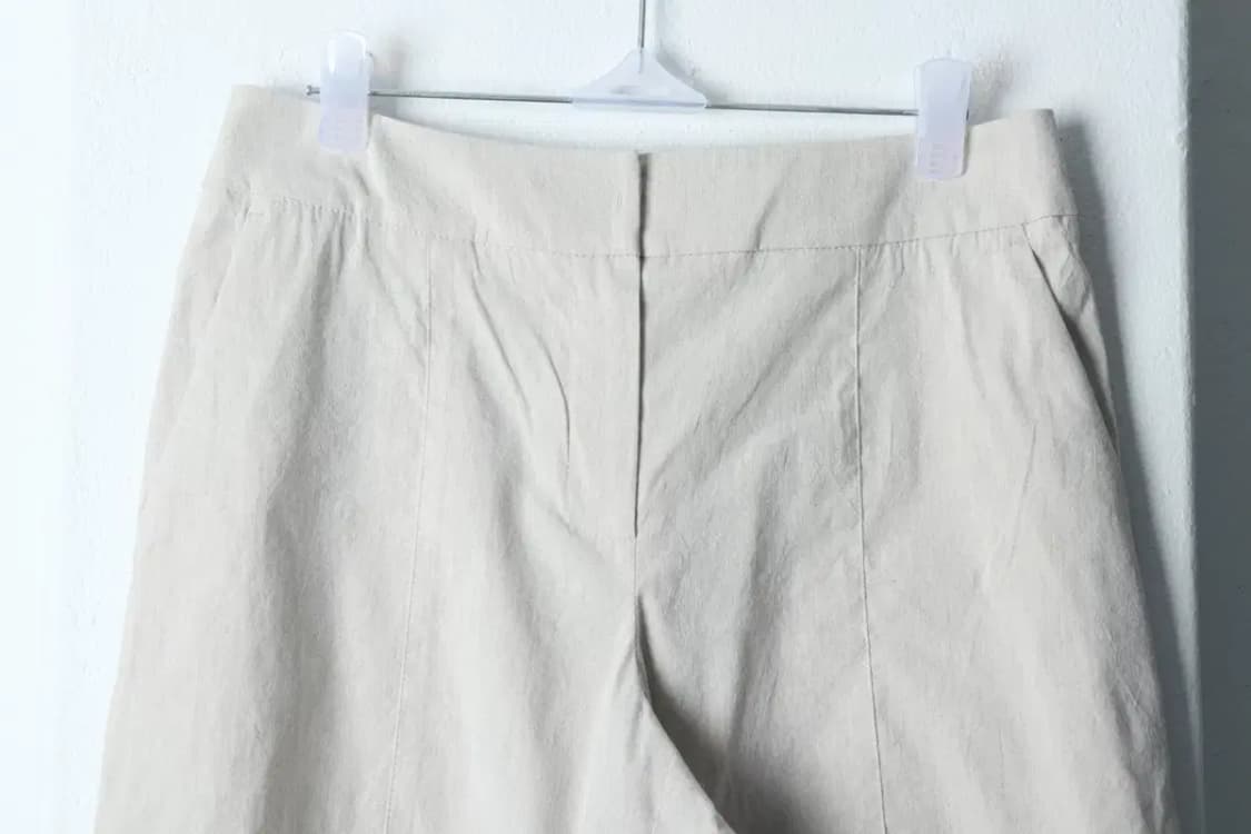 W(S) DKNY 디케이앤와이 도나카란 반바지 팬츠 화이트 면-1BAA 상품이미지3
