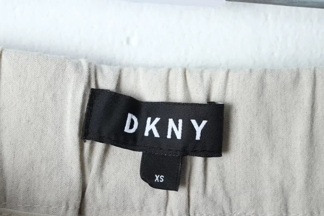 W(S) DKNY 디케이앤와이 도나카란 반바지 팬츠 화이트 면-1BAA 상품이미지5