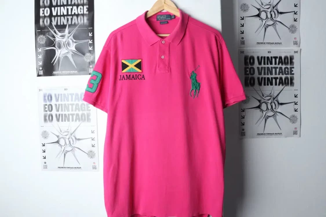 (2XL) 폴로 랄프로렌 반팔 카라 티셔츠 럭비 빅사이즈-1393B 상품이미지2