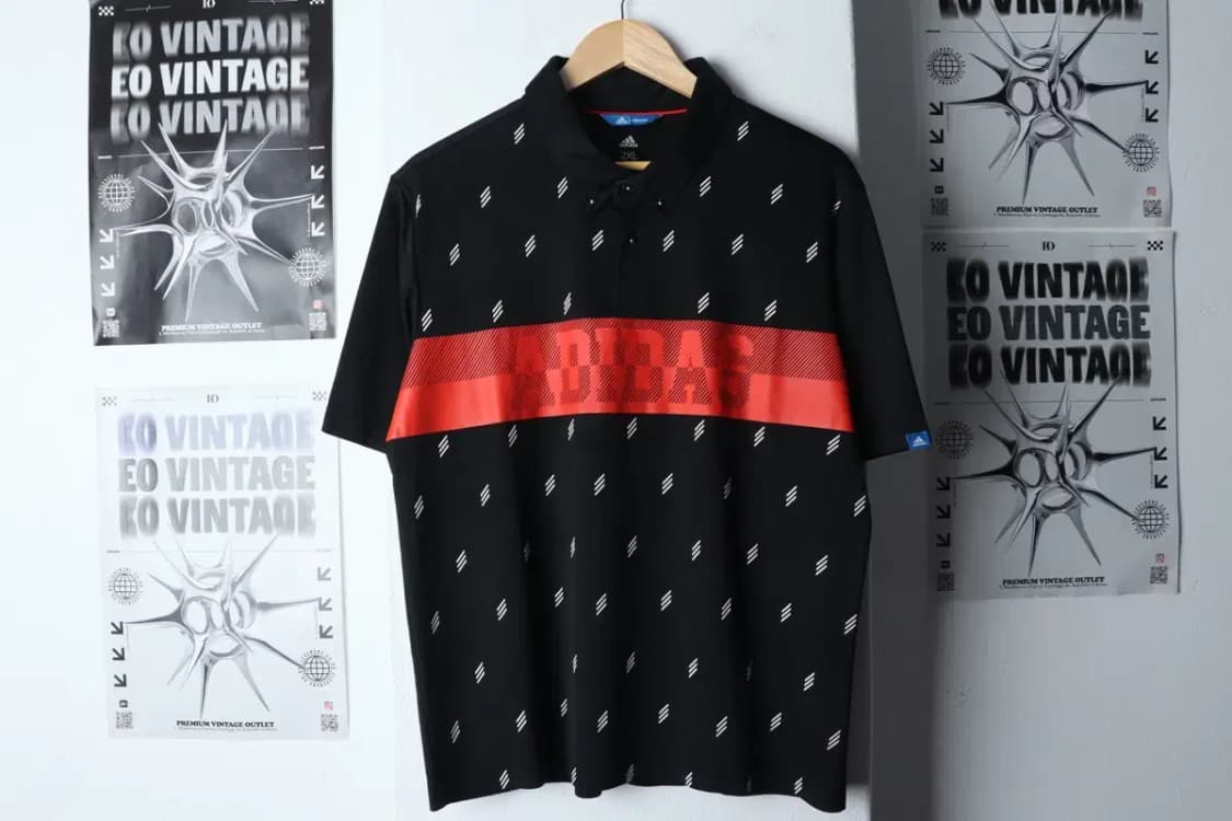 W(2XL) 아디다스 반팔 카라 티셔츠 빅사이즈 기능성 빅로고-13953 상품이미지2