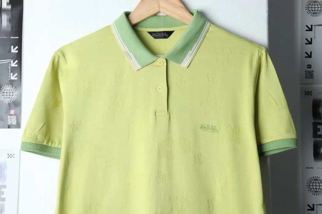 W(XL) 본더치 반팔 카라 티셔츠 플라워-13919 상품이미지3