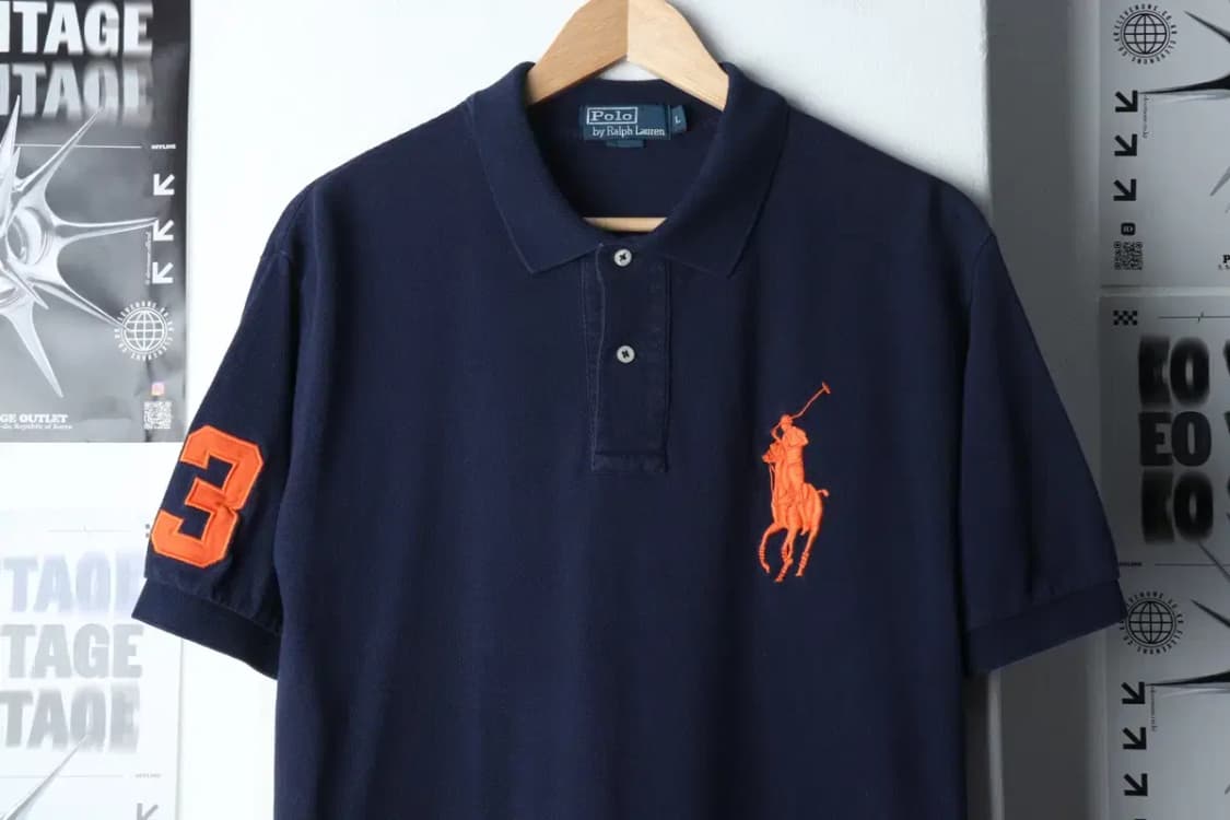 (L-2XL) 폴로 랄프로렌 반팔 카라 티셔츠 빅사이즈 빅포니-13930 상품이미지3