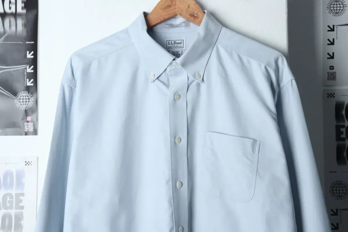(2XL) 브랜드빈티지 셔츠 남방 엘엘빈 데미지 빅사이즈-13A38 상품이미지3