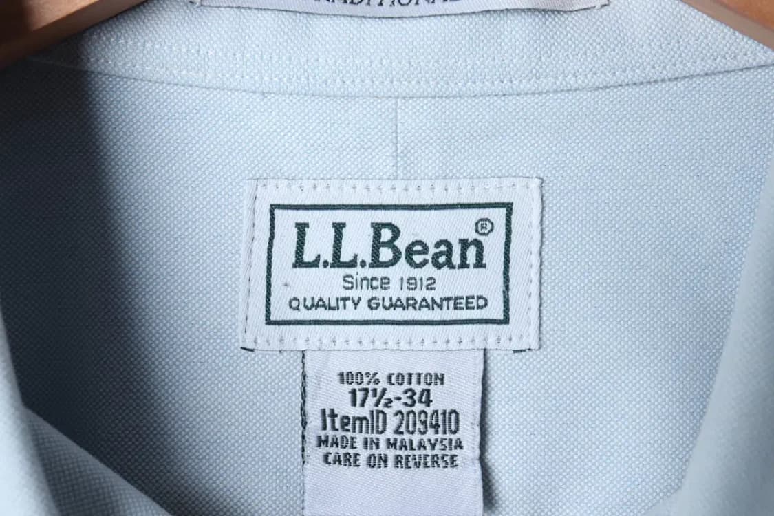 (2XL) 브랜드빈티지 셔츠 남방 엘엘빈 데미지 빅사이즈-13A38 상품이미지7