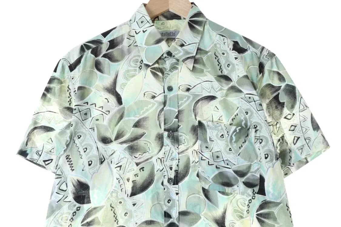 (L-XL) 브랜드빈티지 반팔셔츠 남방 작은데미지 하와이안-13AAD 상품이미지2