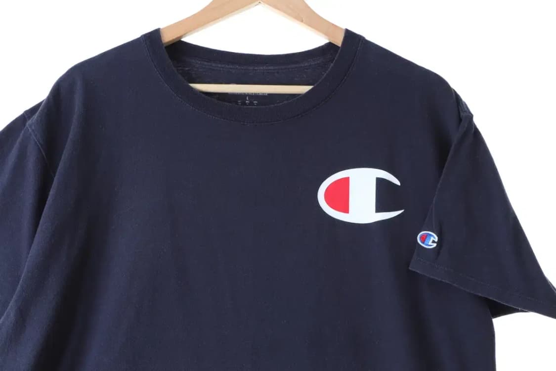(L-XL) 챔피온 반팔 티셔츠 빅로고 한정판-13B02 상품이미지2