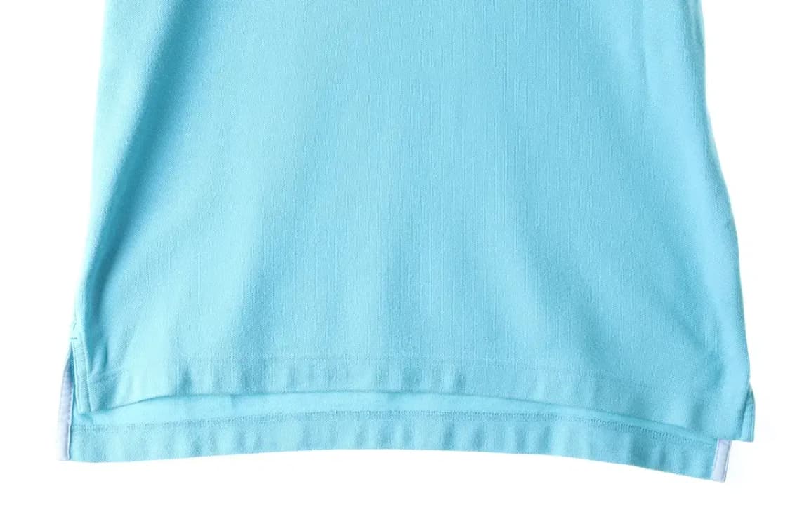 (S) 타미힐피거 반팔 카라 티셔츠 하늘색 올드스쿨-13B2D 상품이미지3