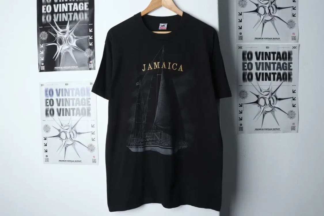 (L-2XL) 브랜드빈티지 반팔 티셔츠 락티 빅사이즈-13B74 상품이미지2