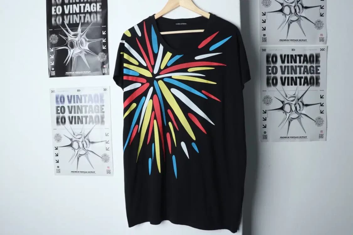 W(F) 코데즈 컴바인 반팔 티셔츠 민소매 패턴 롱-13B8C 상품이미지2