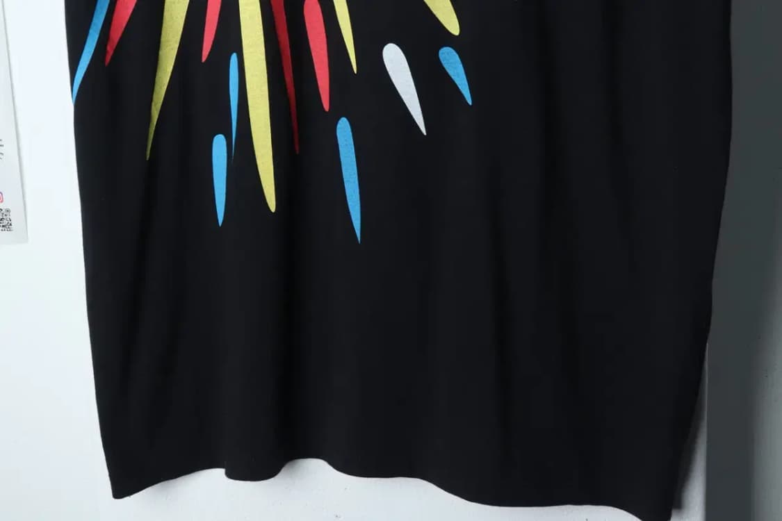 W(F) 코데즈 컴바인 반팔 티셔츠 민소매 패턴 롱-13B8C 상품이미지4