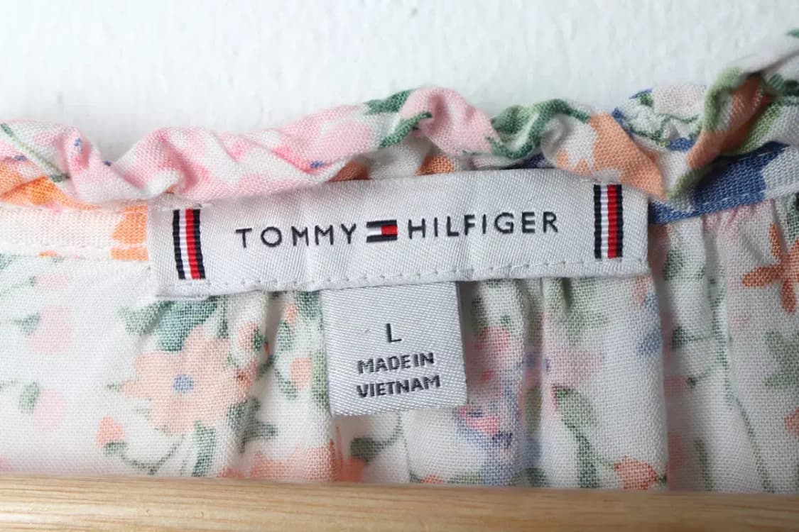 W(L-XL) 타미힐피거 셔츠 남방 플라워 블라우스-13BB4 상품이미지5